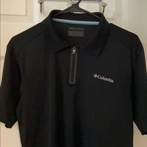 Men’s black Columbia quarter zip